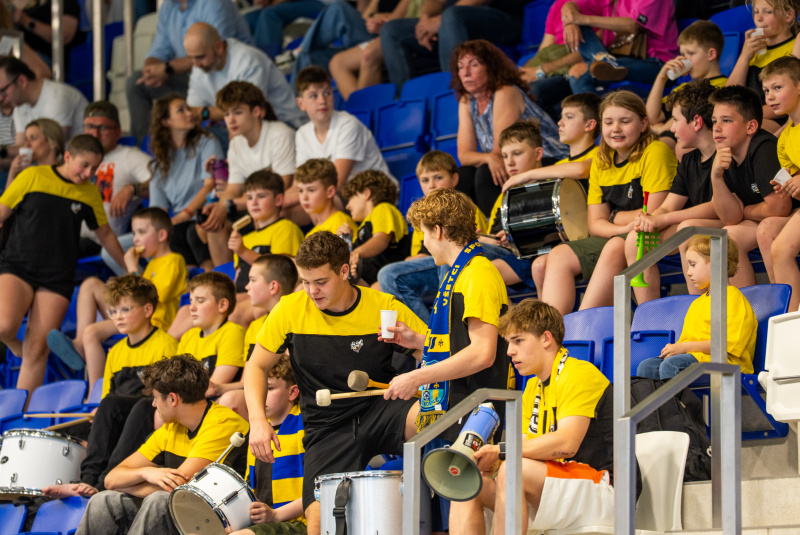 Prvé finále Extraligy v NOCKE, ŠK Hornets vs KVP Nováky 8:18