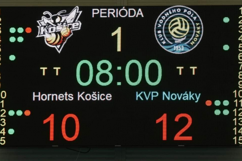 ŠK Hornets vs KVP Nováky 10:12, juniori na ZMSR