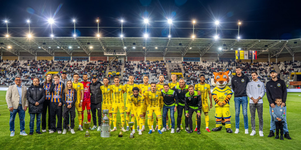 Večer šampiónov v košickej futbalovej aréne s ŠK Hornets Košice 10.5.2025