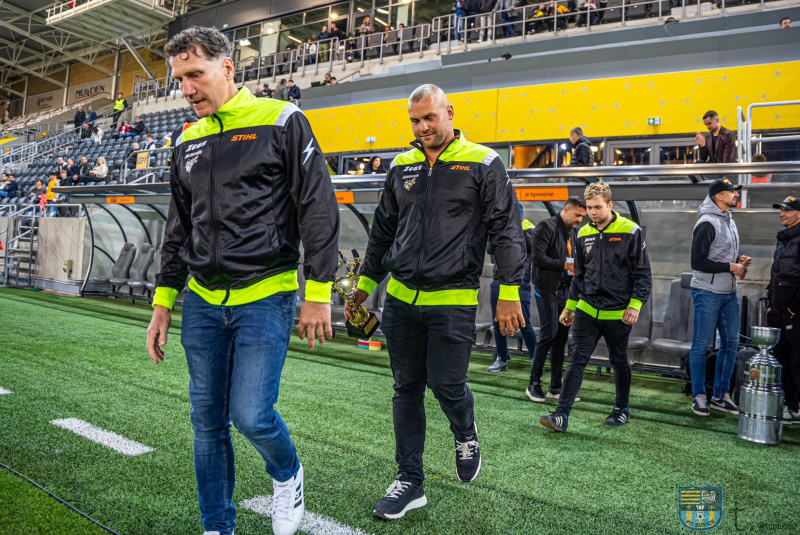 Večer šampiónov v košickej futbalovej aréne s ŠK Hornets Košice 10.5.2025