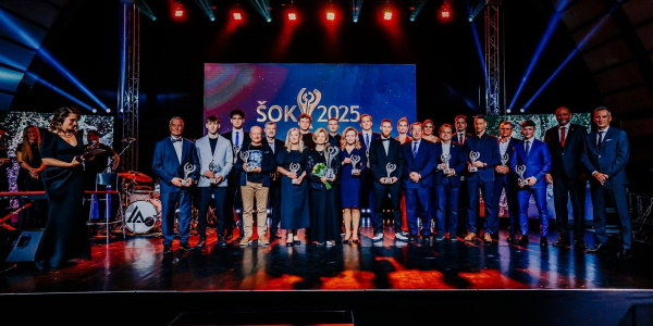 Naše Sršne s oceneniami v ankete ŠOK 2025 a Objav roka SPF 2025