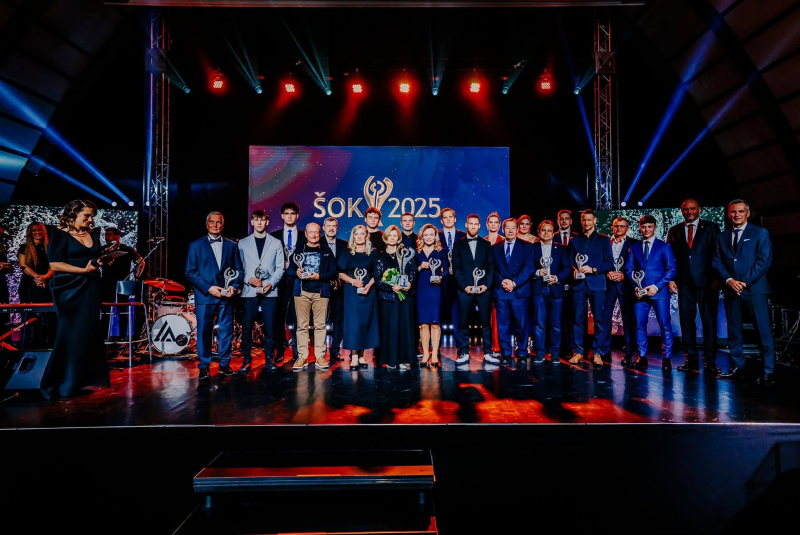 Naše Sršne s oceneniami v ankete ŠOK 2025 a Objav roka SPF 2025