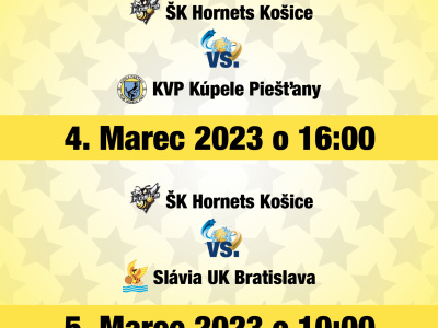 Muži ŠK Hornets Košice dva razy počas víkendu doma, v hre v novej sezóne už aj starší žiaci