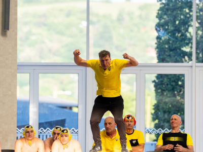 Tréner vicemajstrov Slovenska v Extralige vodných pólistov ŠK Hornets Košice Karol Bačo mladší: ,,Krok po kroku sa k Nováčanom približujeme!“